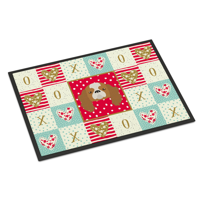 Blenheim cavalier 36 po x 24 po tapis d’extérieur antidérapant pour l’intérieur Ria