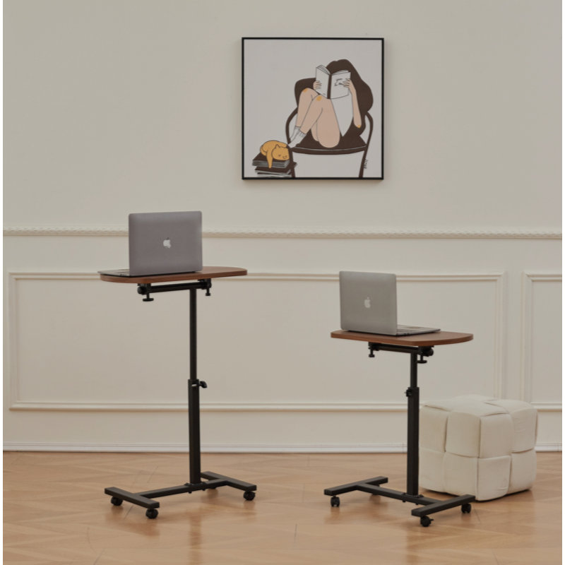 Hauteur de la table en forme de C du canapé réglable en hauteur, support pour ordinateur portable
