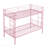 Metal Bunk Bed Pink Twin Over Twin-1134713192