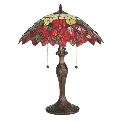 Poinsettia Table Lamp