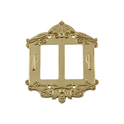 Victorian 2-Gang Rocker Wall Plate