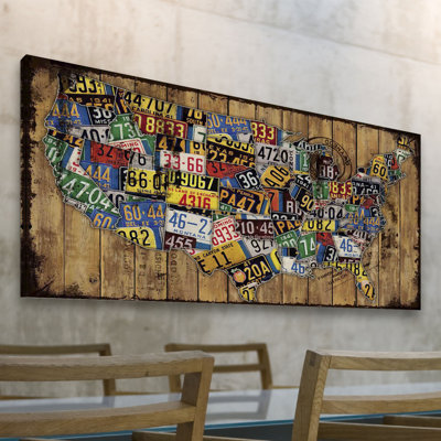 Classic Plates - Wrapped Canvas Graphic Art