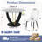 48" Modern Round Dining Table For 4-6 With Tempered Glass Tabletop-1892541050-1892541053