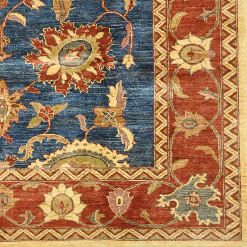 Wool Floral Indoor Rug