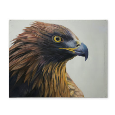 Brown-headed Eagle Western Brown Bedroom Polyester Placemat