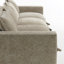 Canapé modulaire rembourré sans dossier en chenille avec dossier rembourré - entièrement comprimé, aucun assemblage requis-774444522-774444523-777768770