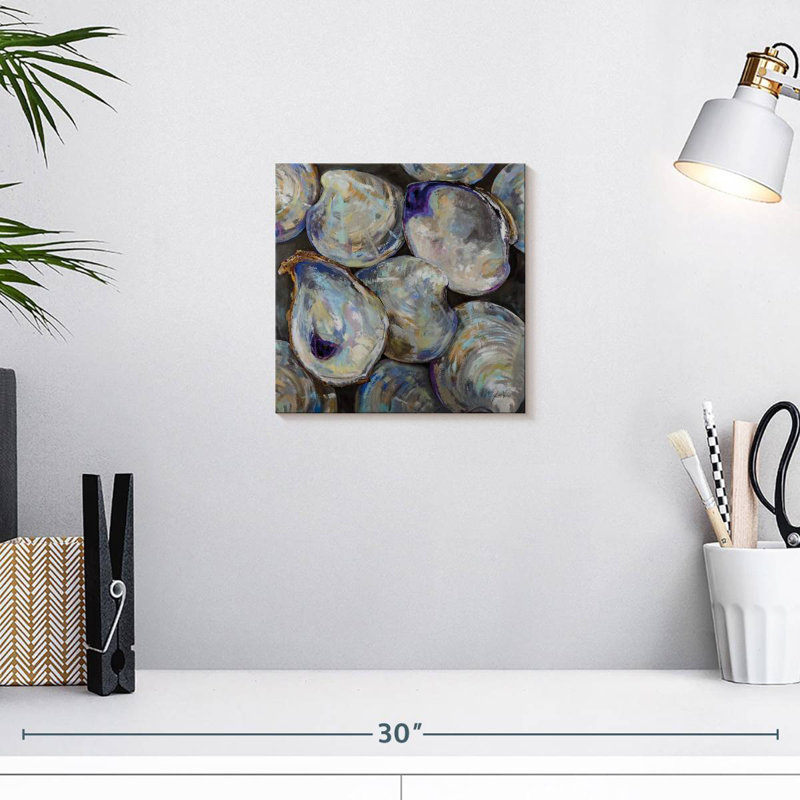 Brampt Lost Oyster, 10" H x 10" W