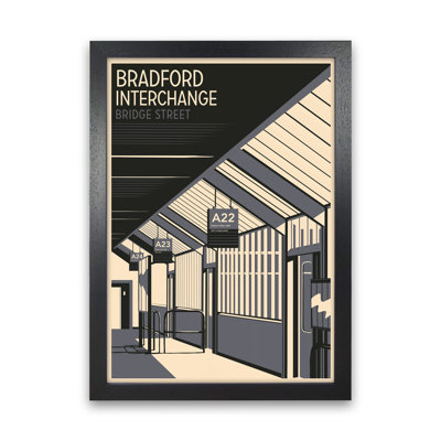 Bradford Interchange, Bridge Street Portrait by Richard O'Neill - Print