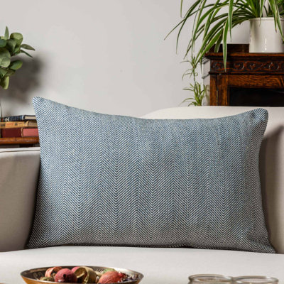 Blue Throw Cushion