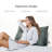 Sit-up Back Comfort 100% Cotton Corduroy Backrest Bed Back Support Headboard Wedge Reading Pillow Compression-99069782-99069788