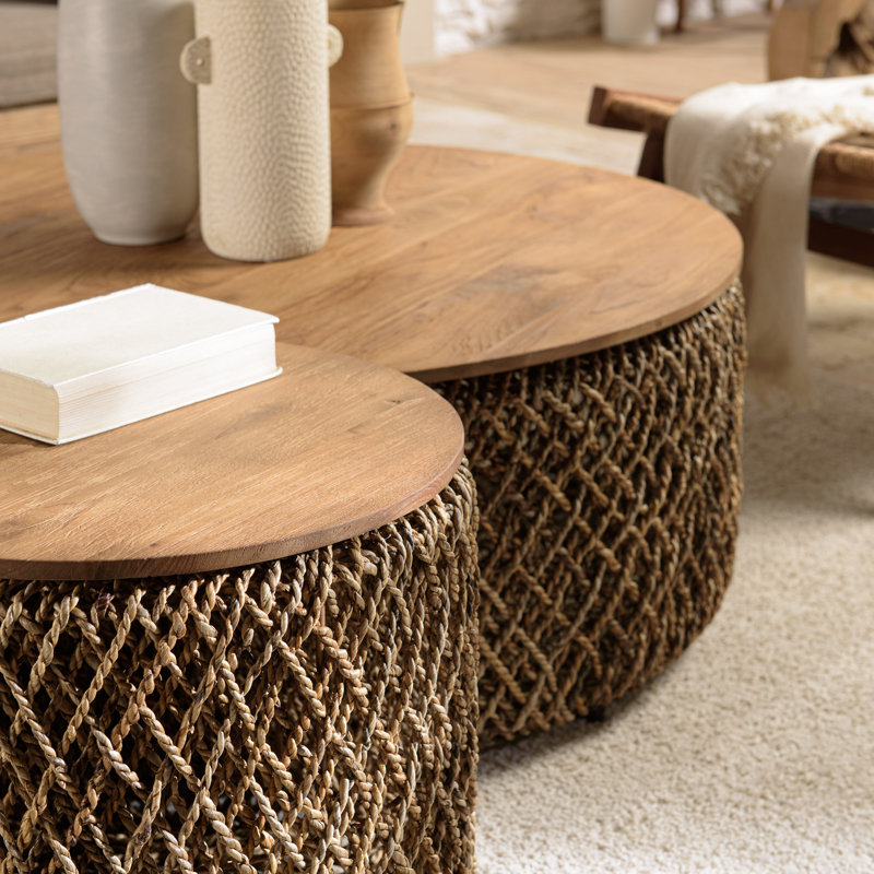 Aadhyan Drum Coffee Table