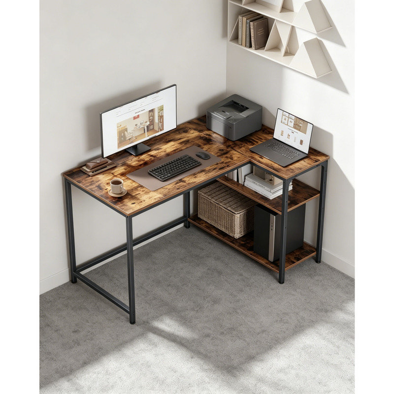 L-Shaped Computer Desk