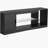 TV Stand for TVs up to 65 in Modern Entertainment Center with Glass Shelf