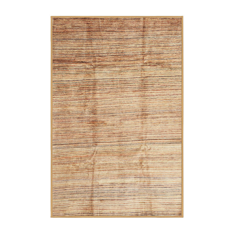 Tapis contemporain brun, Rectangle 8 pi x 12 pi