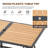  7-Piece Outdoor Dining Set With 6 Rattan Chairs, All-Weather Patio Table & Chairs For Backyard, Garden, Poolside-1922691515