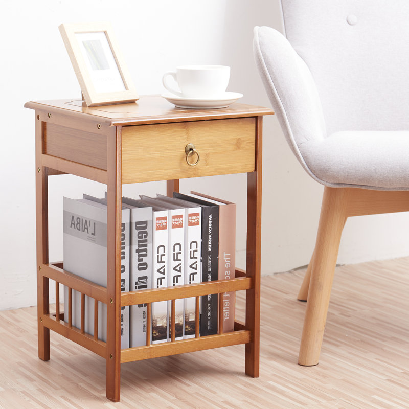 Tablette de chevet avec table de chevet Tier
