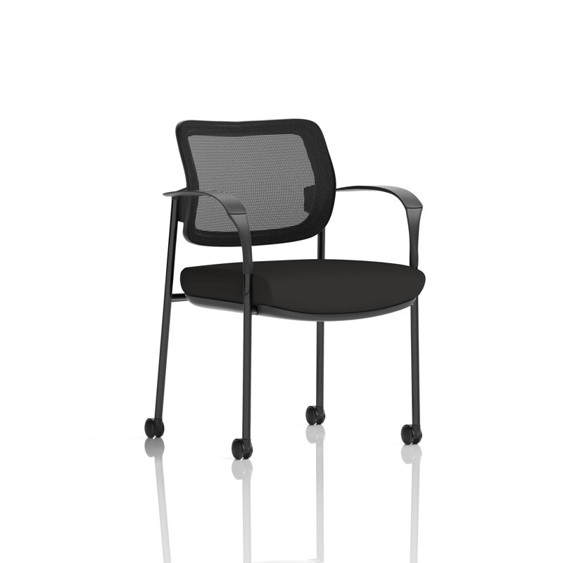 Conference Chair, Black Mesh