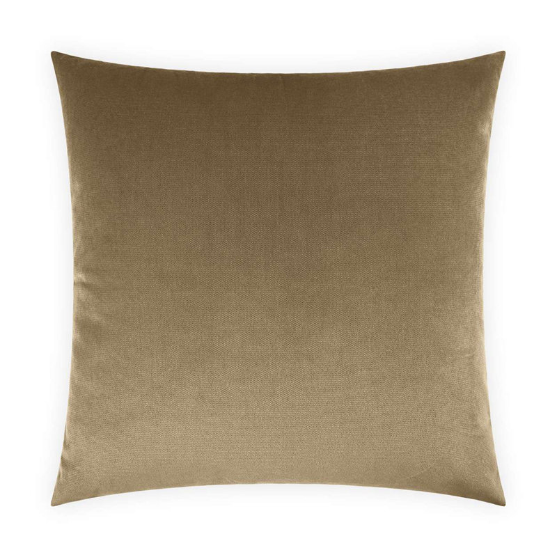 Belvedere Pillow Cover & Insert, Otter, Square 20"