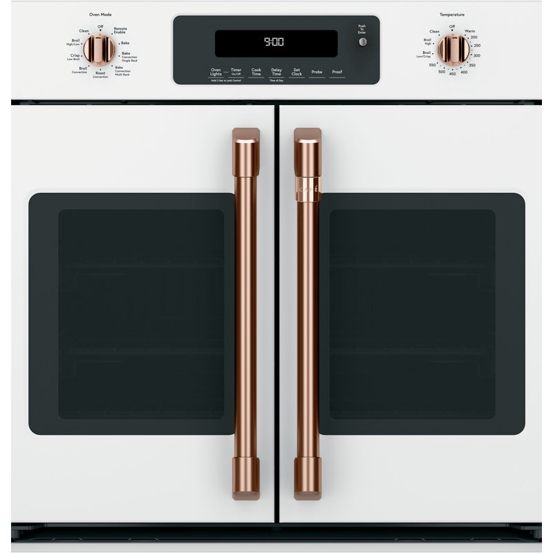 French Door Wall Oven Handle Kit, Brushed Copper