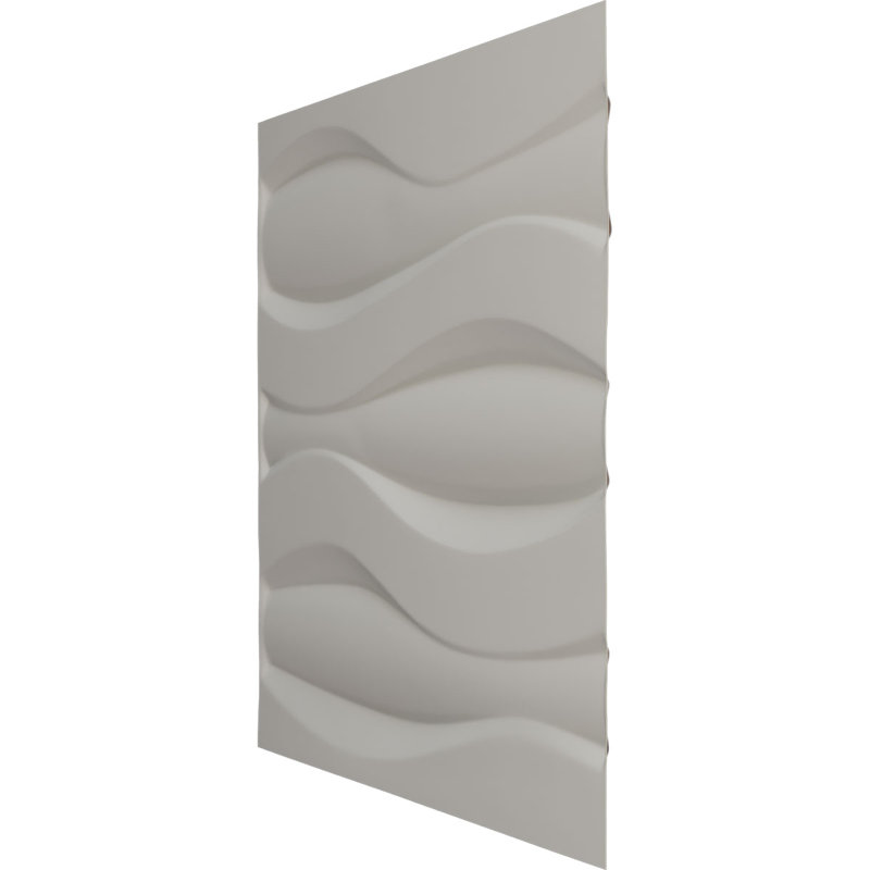 Panneau mural 3D décoratif EnduraWall de l 19 5/8 po x H 19 5/8 po, cuivre foncé métallique (couvre 2,67 pieds carrés)
