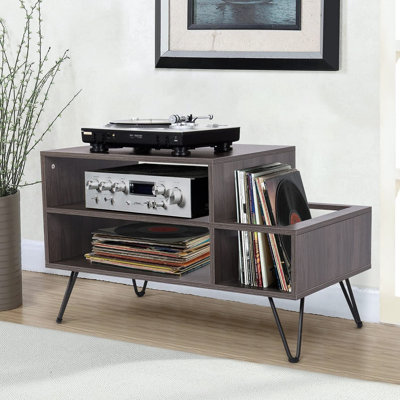 Audio Cabinet, Record Player Stand, Audio Rack