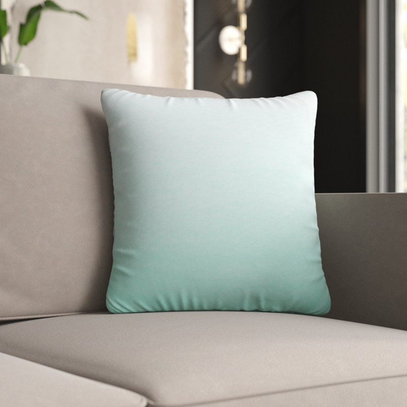 Social Proper Ombre Throw Pillow, 18" x 18"