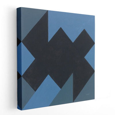 Triangles II - reproduction d'art sur toile