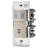 Leviton Single Pole Fan Control Fan Control Switch Light Almond 1 Pack