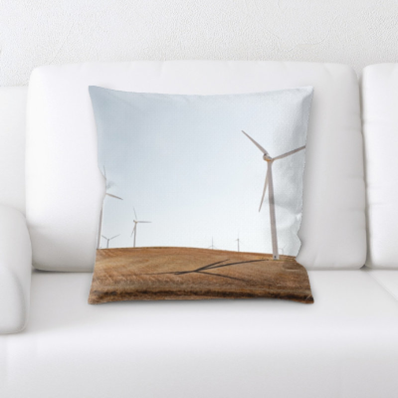 Microsuede Throw Pillow