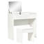 Ensemble coiffeuse et tabouret Annibella