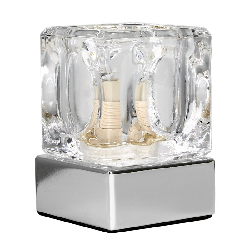 Eshleman Metal Table Lamp, Chrome, 6000K