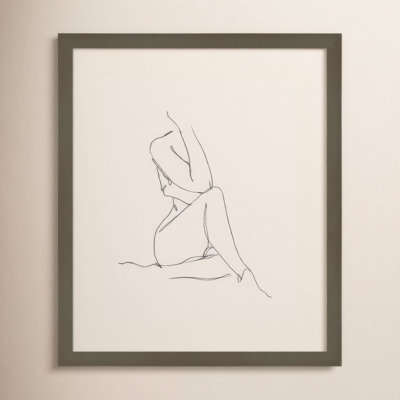 Nude Contour Sketch I by Ethan Harper