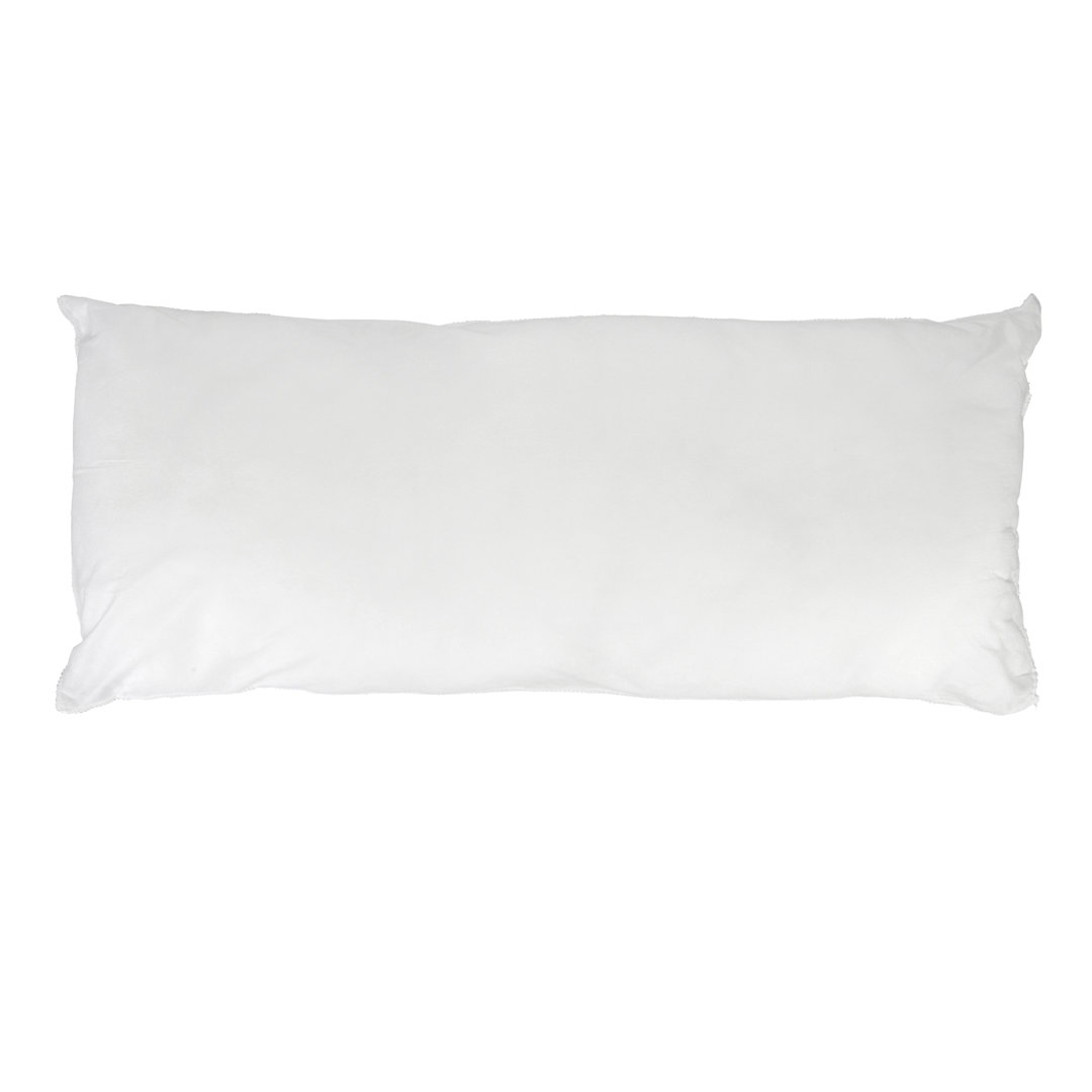 White Rectangular Cushion