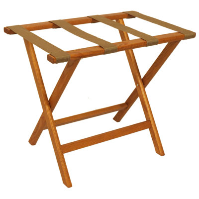 Folding Solid Wood Luggage Rack