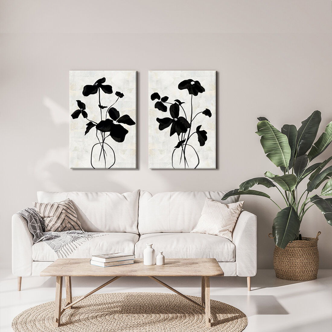 Canvas Wall Art Sets - Large Triptych & Diptych Art