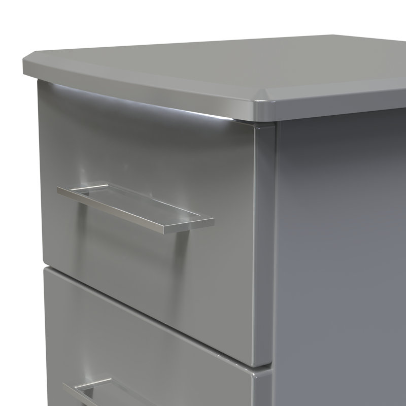 40cm W Manufactured Wood Bedside Table