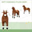 Grand jouet cheval de marche