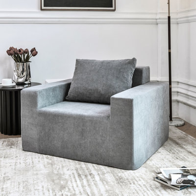 Mousse haute - aucun assemblage requis, utilisation moyenne, utilisation dans la chambre à coucher avec un large espace de 60 cm x 60 cm, style européen, poids de 24,29 lb