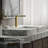 Single-Handle Bathroom Faucet with Drain Assembly-93399396