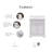 Derby 30" Carrara White Marble Countertop Bath Vanity with Faucet-118558691-29273791