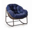 Fauteuil Papasan berçant surdimensionné pour patio-1856238032