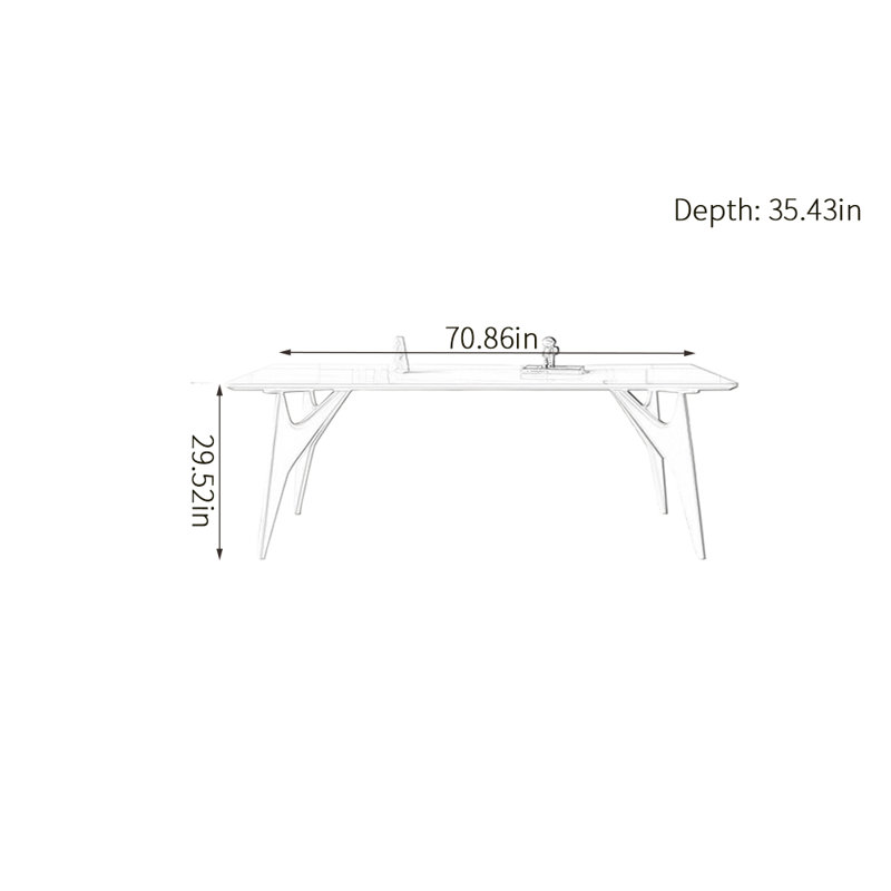 Shawonda, H 29,52 po x L 70,86 po x l 35,43 po