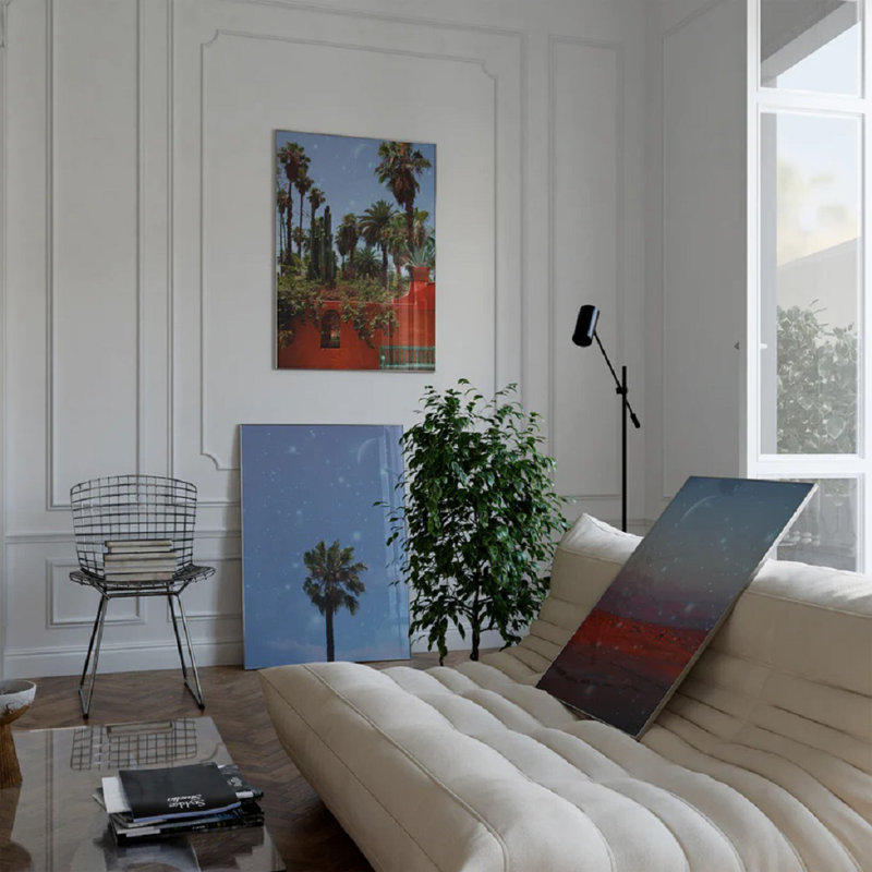 Mystic Palms Print, 60cm H x 42cm W