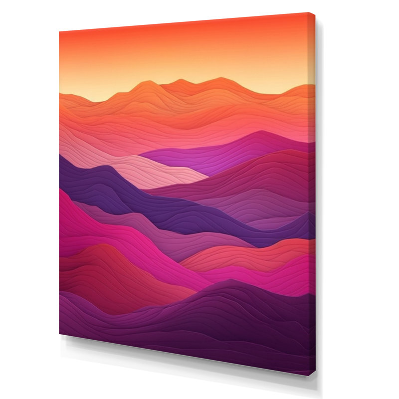 «Majestic Peaks I», reproduction sur toile, Toile tendue, 44" H x 34" W