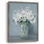 «All White Blooms», reproduction encadrée - bois massif 48622-86998106