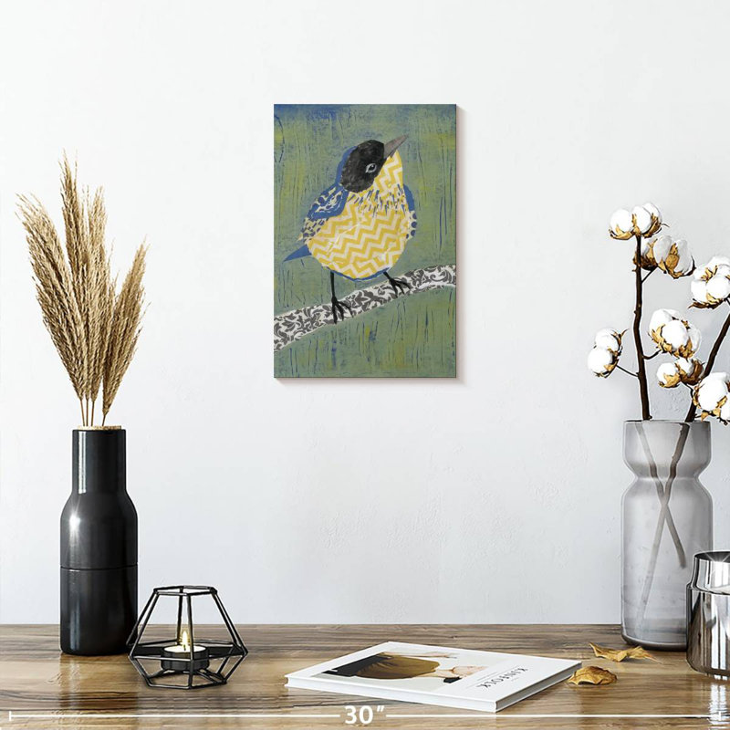 Brampt Patchwork Wren II, H 12 po x l 8 po