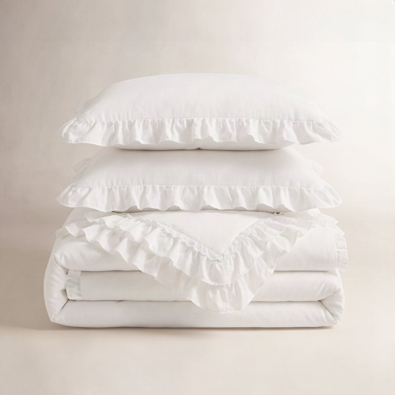Yoren Cotton Duvet Cover, Queen