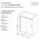 56.5'' - 59'' W x 80'' H Single Added Semi-Frameless Shower Door with Clear Glass