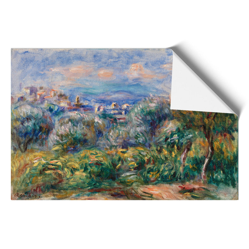 Landscape Vol.4 by Pierre-Auguste Renoir - Unframed Painting, 21cm H x 30cm W x 0.1cm D