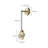 Luxury Style Multi-faceted Crystal Wall Sconce Light